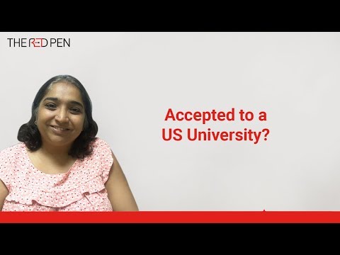 What should you do once you've been accepted to a US university?