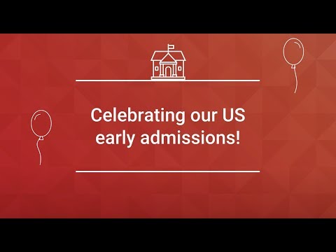 US Early Admissions Results - UG