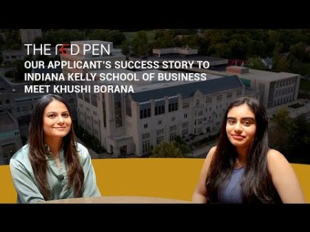 Applicant’s success story to Indiana Kelly School of Business