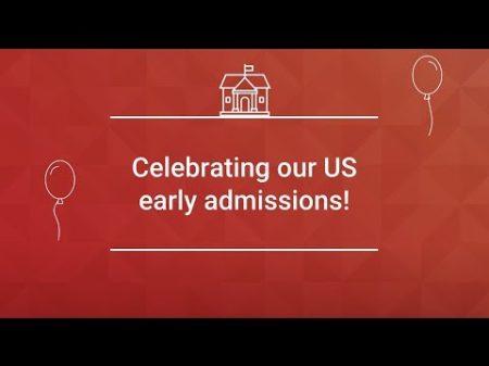 US Early Admissions Results - UG